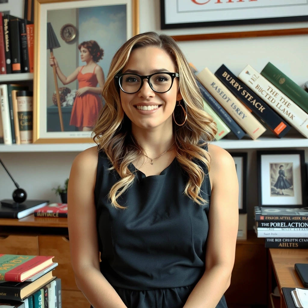 Ritratto professionale di una giornalista culturale